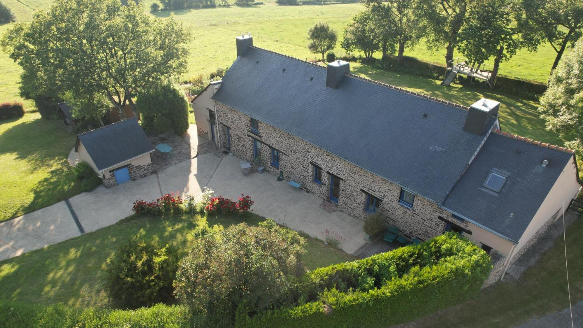 Avel West Bed & Breakfast Le Verger Eksteriør bilde